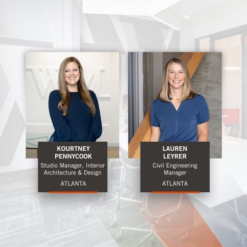 Ware Malcomb Announces Promotion of Kourtney Pennycook, Hire of Lauren Leyrer in Atlanta