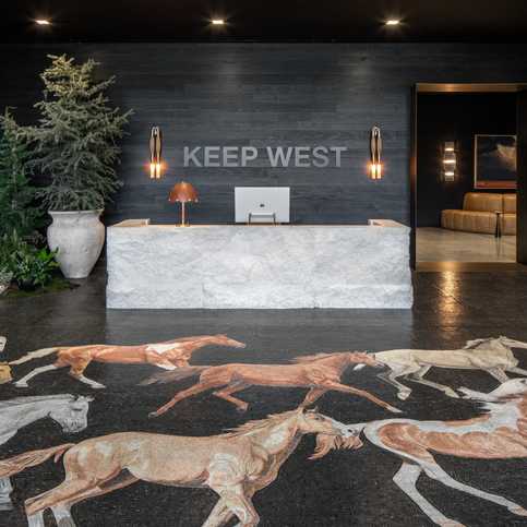 Stone Horses and a Four-Story Waterfall: Inside Boot Barn’s Headquarters